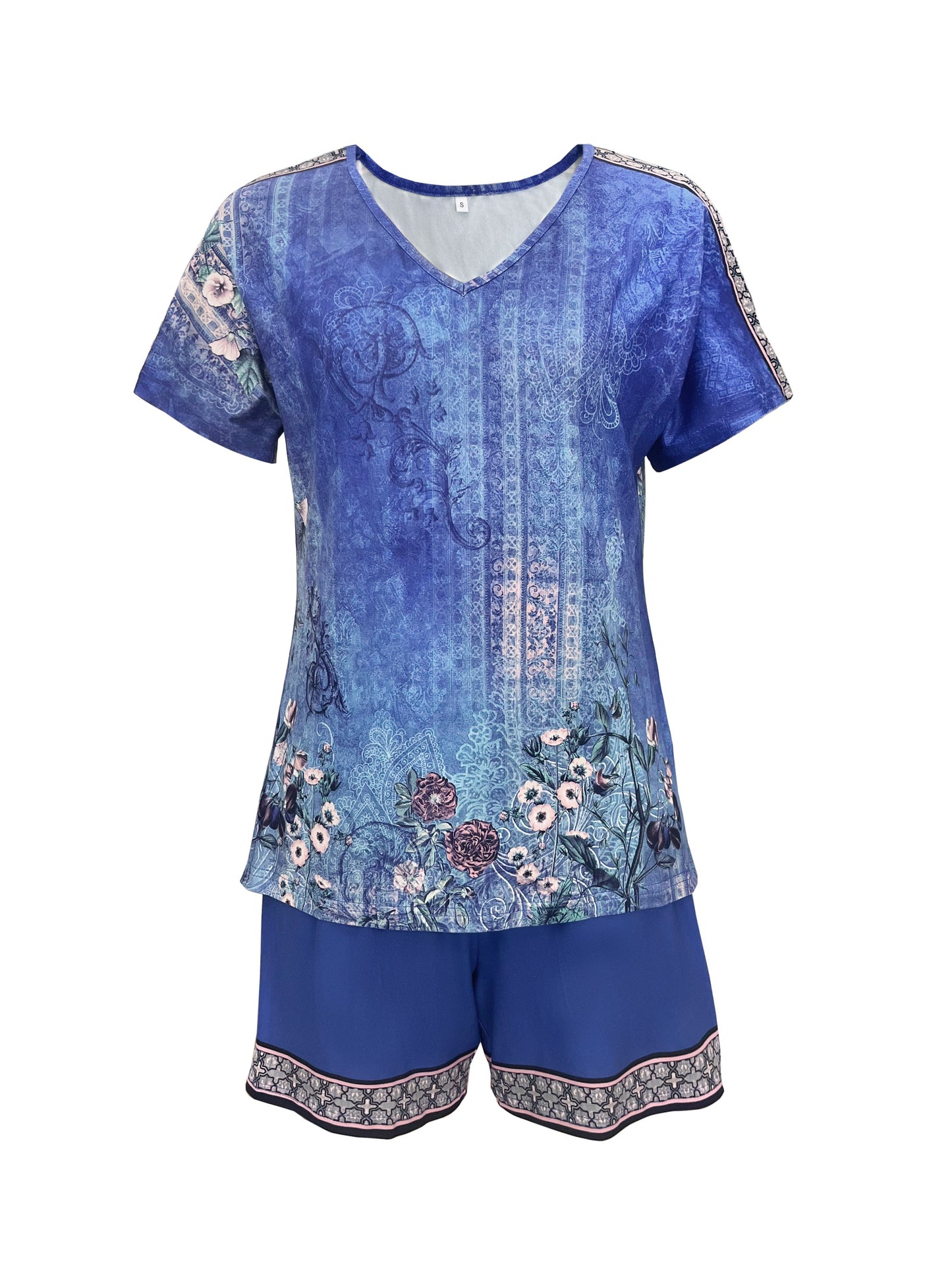 Sophia | Floral Print Two-Piece Set – Ideal for Spring & Summer