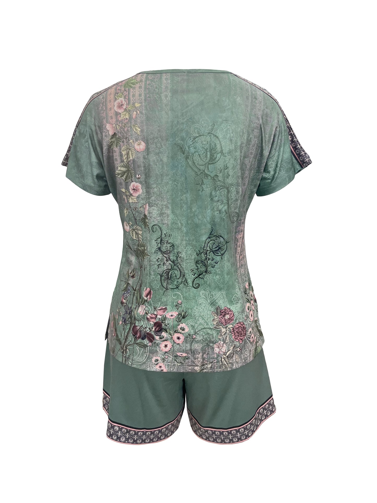 Sophia | Floral Print Two-Piece Set – Ideal for Spring & Summer